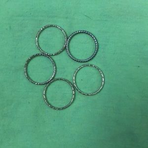 Gold rings super cute